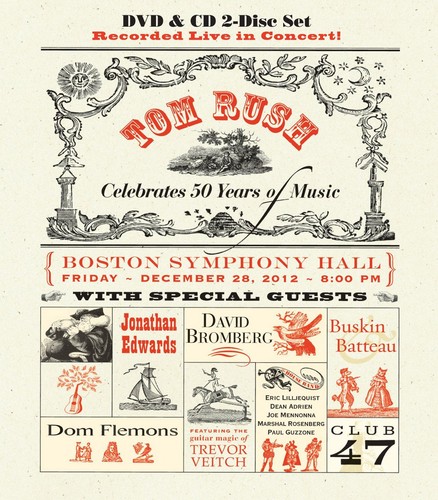 Tom rush celebrates years - tom, 50