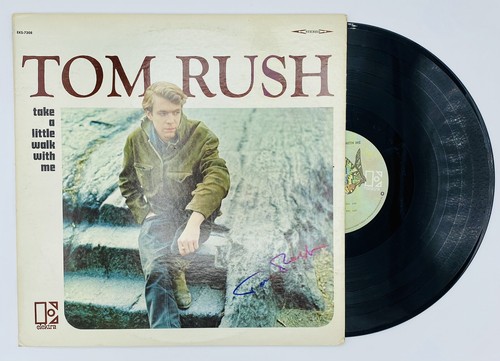 Tom rush signed autographed - rush,